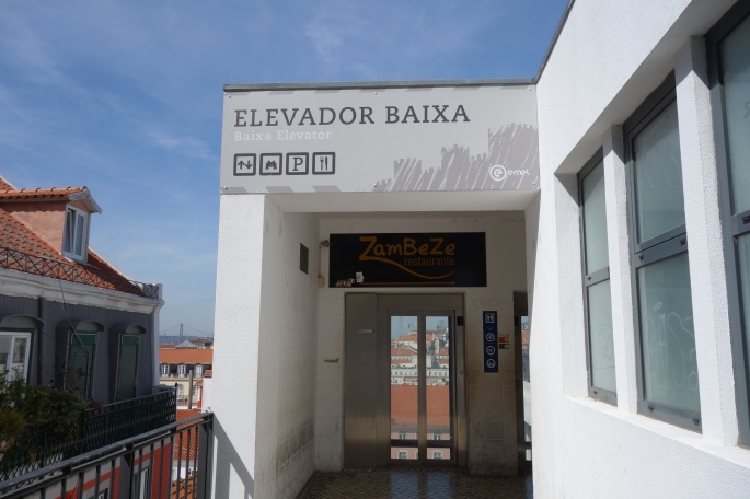 Lissabon: Elevador Baixa