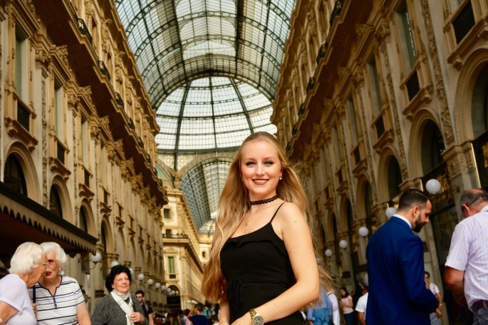 Mailand: Galleria Vittorio Emanuele II (eine der ältesten überdachten Einkaufsgallerien der Welt, perfekt zum shoppen, findest du nicht auch?)